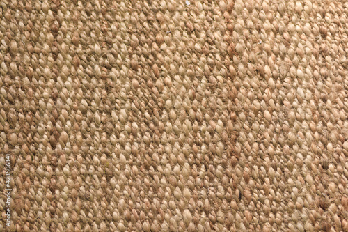 jute carpet with text place - background - Image
