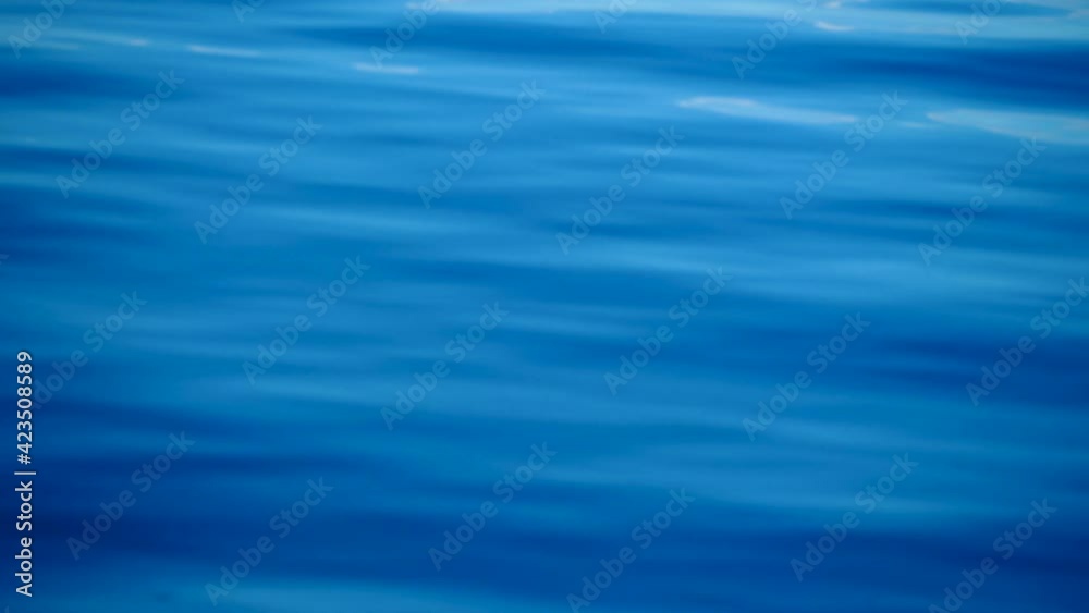 4K blue water surface texture, with light ripples. 4K blue water surface texture, with light ripples.