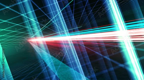 relax cyber systems energy a stream of luminous particles, a cycle of a stream of luminous particles. light effects moving and flexible lines in abstract style profit energy meditation