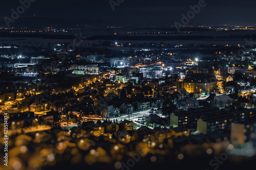 Krajobraz miejski nocą