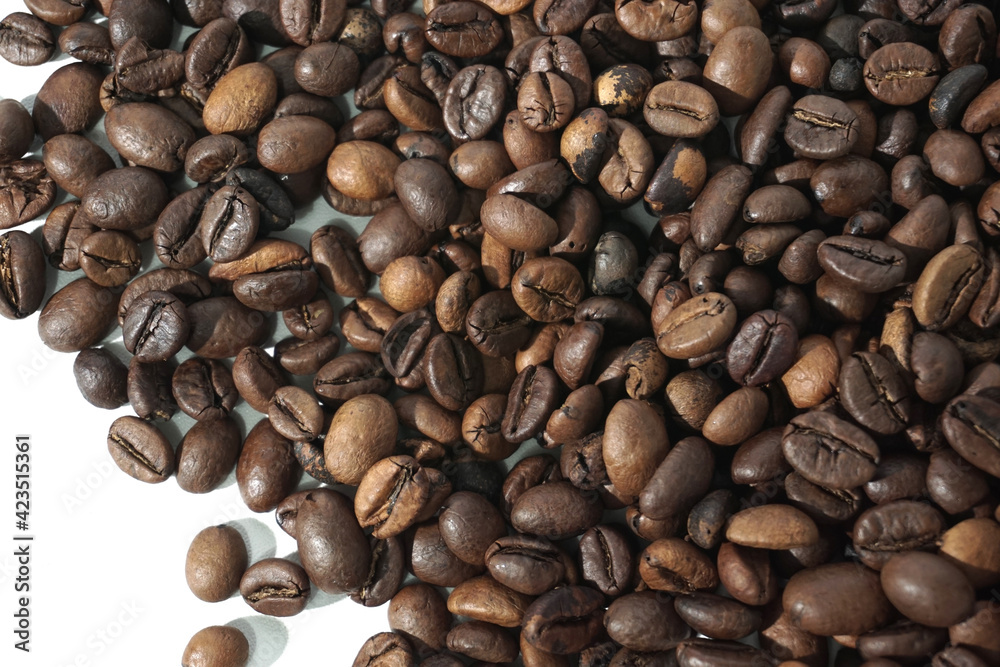 Coffee Beans isolated on white background Coffee Beans isolated on white background