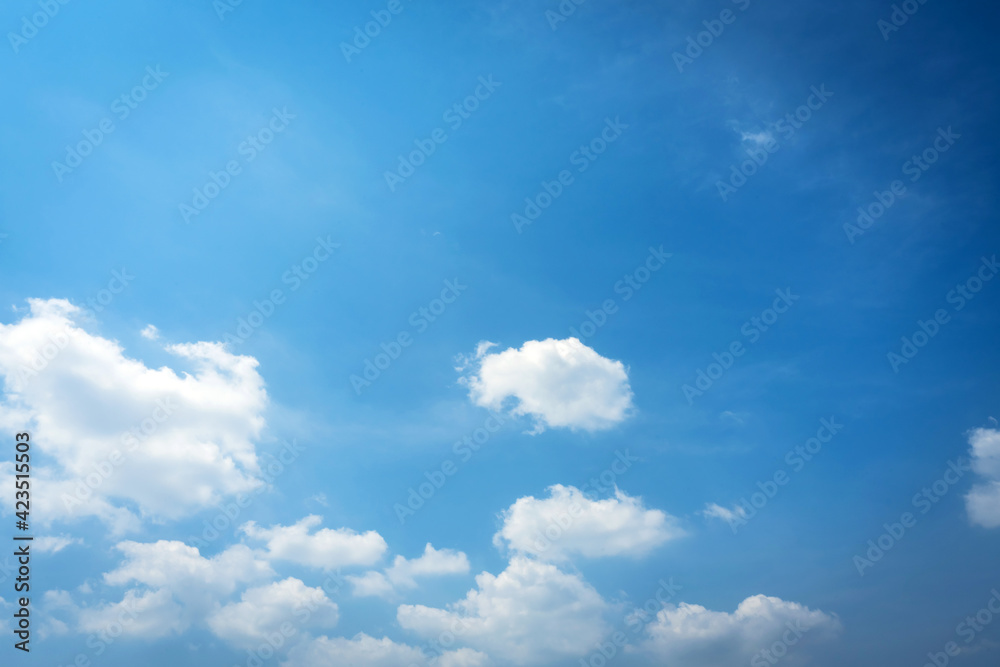 white cloud with blue sky background. white cloud with blue sky background.