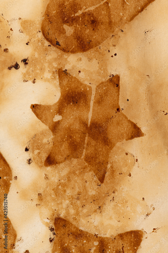 Abstract background white dirty used baking paper. Aged paper texture with stars Abstract background white dirty used baking paper. Aged paper texture with stars