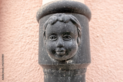 "Caras del Agua" are ancient figures sculpted in the pipes of Valencia, and of some towns of the Valencian Community in Spain, considered as protective and decorative amulets.