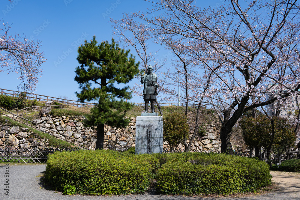Fototapeta premium 若き日の徳川家康公像