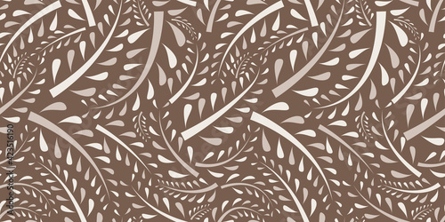 Stylish organic background. Seamless pattern.Vector. スタイリッシュ有機的パターン