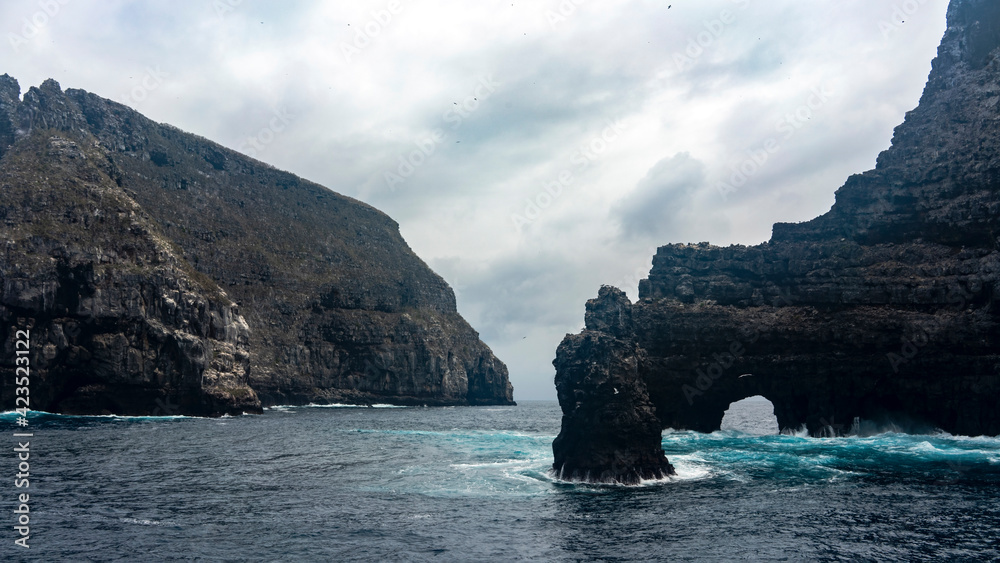 Wolf Island of Galapagos archipelago, one of the very best dive locations in the world.