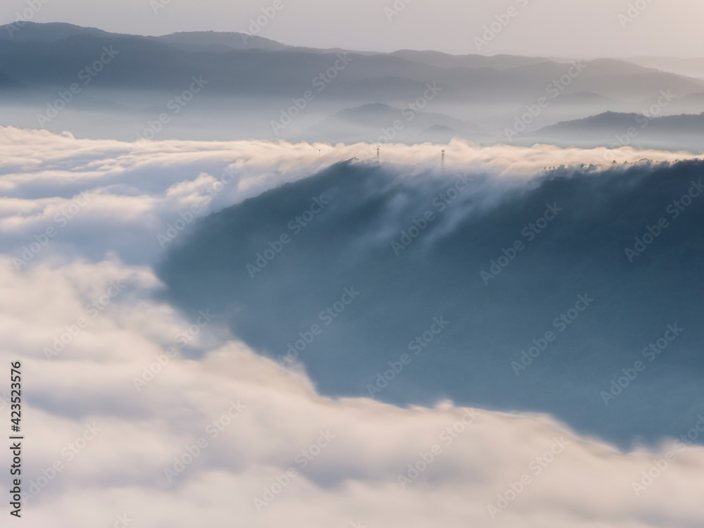 広島県荒谷山からの雲海