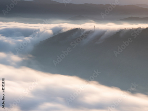 広島県荒谷山からの雲海