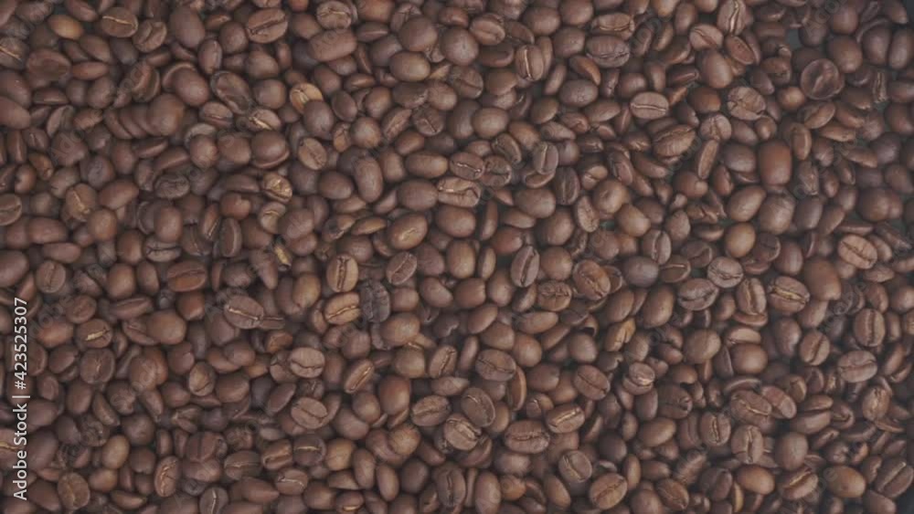coffee beans background top view coffee beans background top view