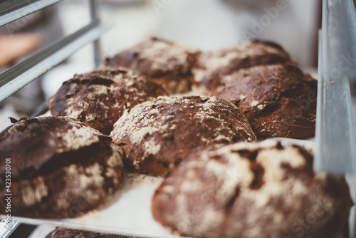 Bread at a bakery