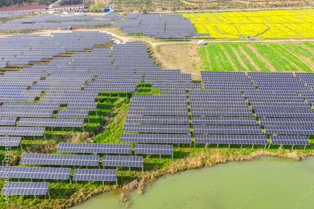 Fototapeta premium solar power station