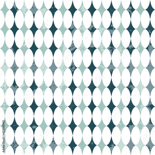 Seamless rhombus back harlequin back
