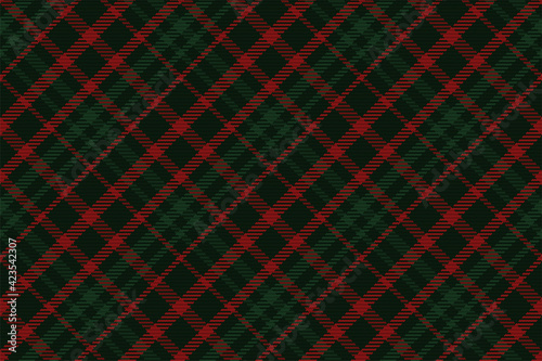 Seamless pattern of scottish tartan plaid. Repeatable background with check fabric texture. Vector backdrop striped textile print.