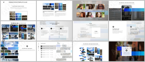 Vector templates for website design, presentations, portfolio. Templates for presentation slides, flyer, leaflet, brochure cover. Corporate business identity style for any purposes. Business template.