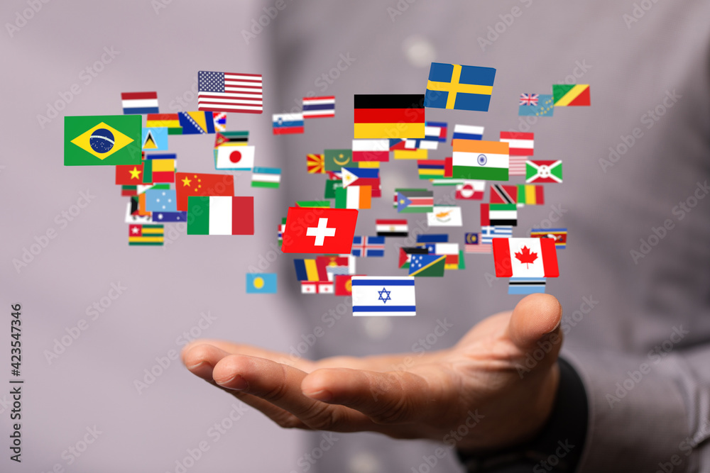 Globe International World Flags. Globe International World Flags.