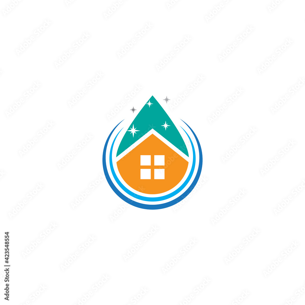 Cleanliness logos, cleaning services, home care etc. Cleanliness logos, cleaning services, home care etc.