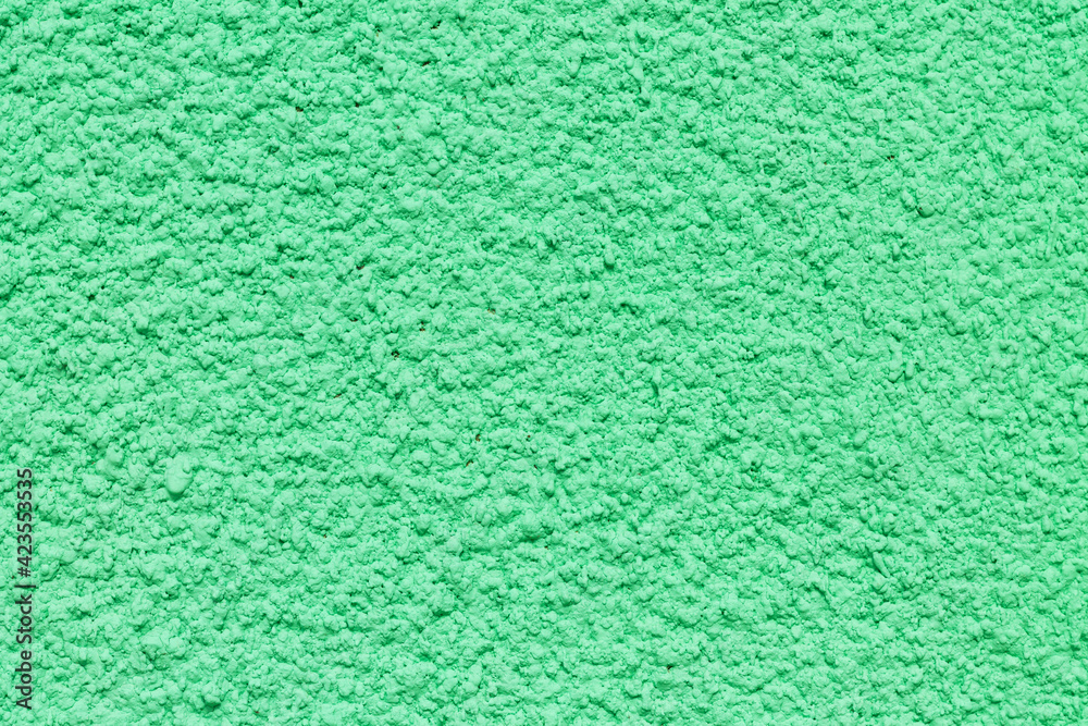 Background green stucco textured grainy wall Background green stucco textured grainy wall