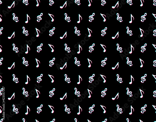 Abstract. Colored modern background pattern seamless design for mask face, pillow, clothing, fabric, gift wrap. Vector.