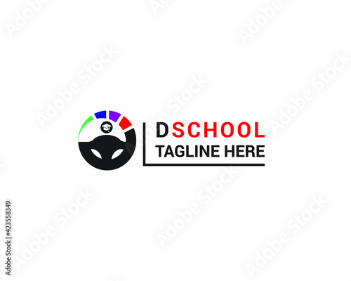Driving School Logo Design