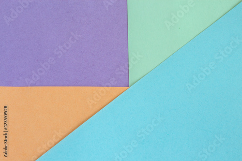 Abstract background of colored paper. The concept of "back to school". Place for text.