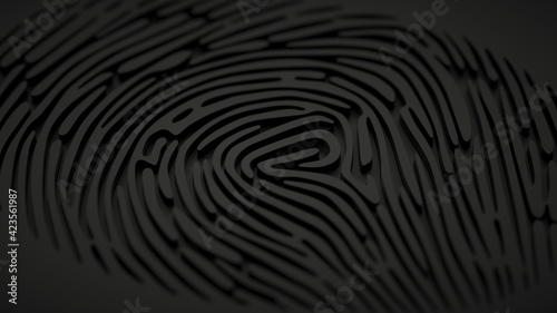 Black fingerprint maze labyrinth background wallpaper