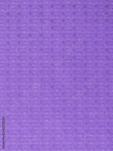 cotton fabric of different colors, waffle towel of jacquard weave, macro © Елена Челышева