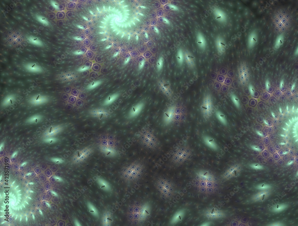 Fototapeta premium Imaginatory fractal background generated Image