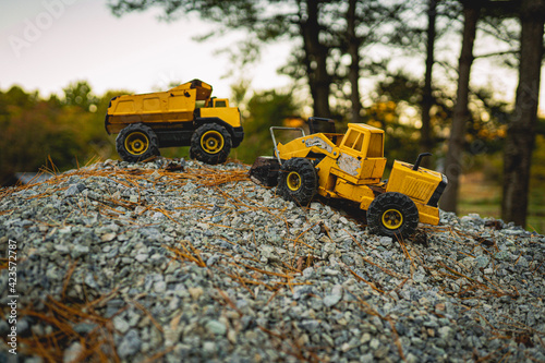 bulldozer at work