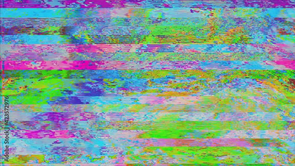 Spellbinding bad tv imitation, noisy shimmering background. Surrealistic effect. Looped animation. Spellbinding bad tv imitation, noisy shimmering background. Surrealistic effect. Looped animation.