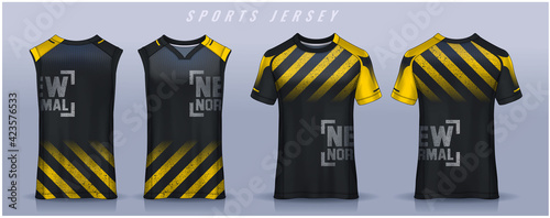 t-shirt sport design template, Soccer jersey mockup for football club, Running singlet,basketball Tank top.