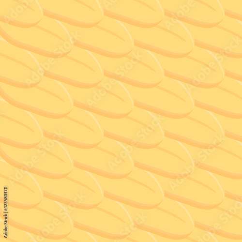 Illustration on theme big pattern identical types peanut