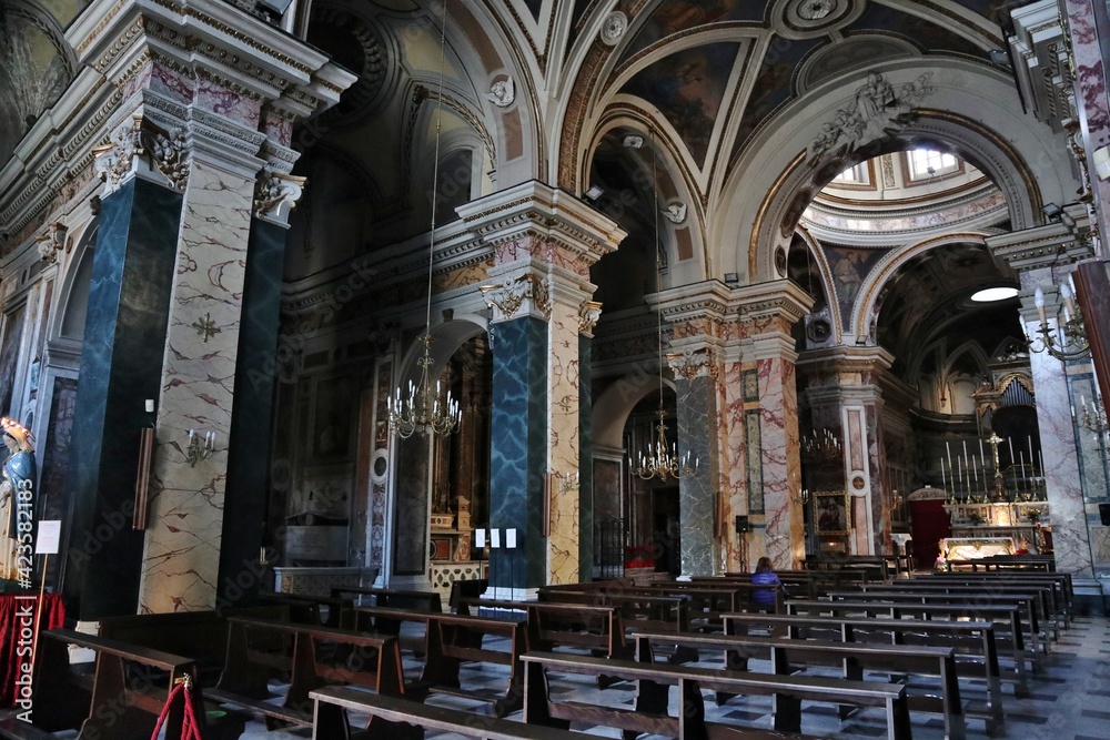 Napoli - Interno della Chiesa di San Domenico Soriano