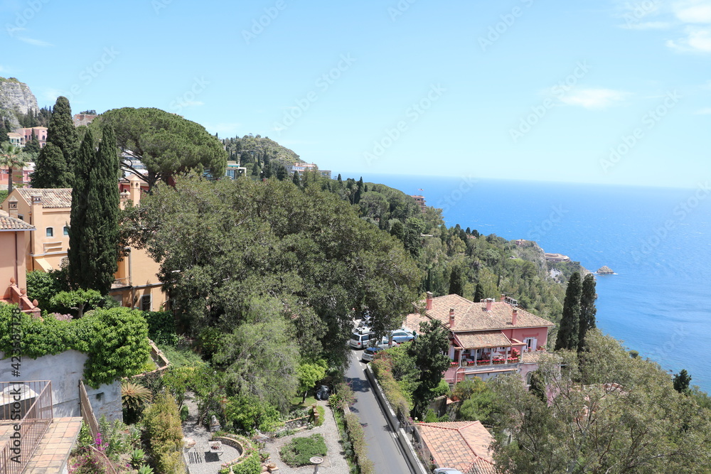 Holiday in Taormina at Sicily, Italy Holiday in Taormina at Sicily, Italy