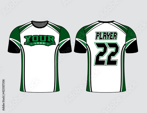 All sports team gear. Jersey mockup perfect for all sport team uniform. Design perfect for casual, t-shirt, fashion and sports apparels