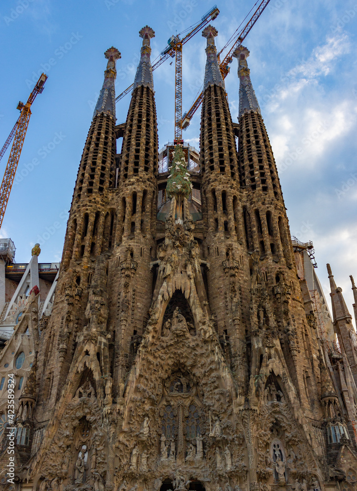 Sagrada Família Nativity Facade