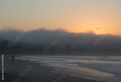 sunrise on the beach