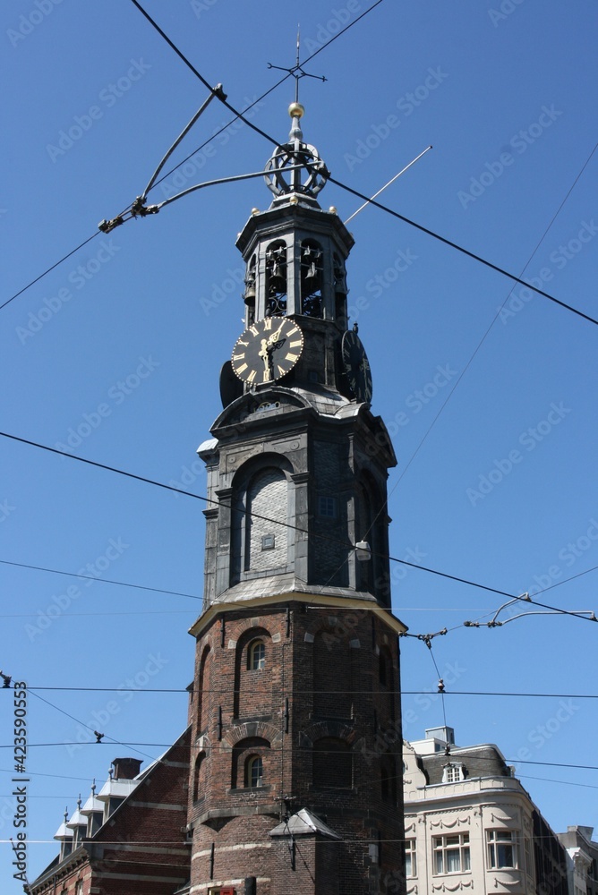 Obraz premium Amsterdam _ Torre antiga Old tower