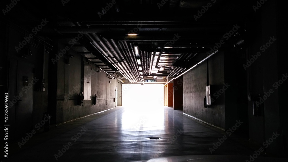 garage parking underground industrial architecture