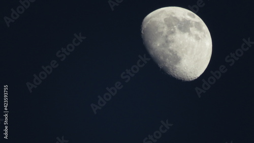 Closeup of full moon, taken on 10 march