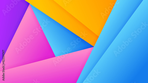 Vector abstract backgroud with overlap layer.