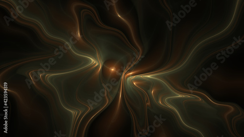 Abstract Computer generated Fractal design. A fractal is a never-ending pattern. Fractals are infinitely complex patterns that are self-similar across different scales. 2d rendering