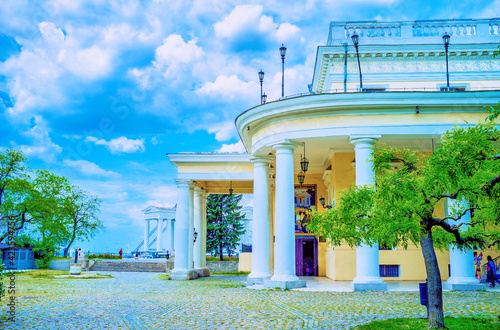 The historical Vorontsov's Palace in Odessa, Ukraine photo