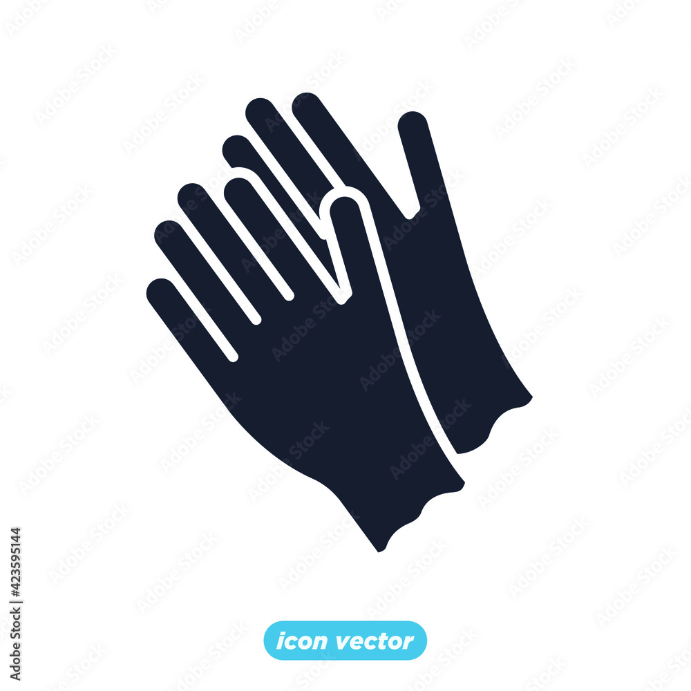 gloves icon. gloves symbol template for graphic and web design collection logo vector illustration gloves icon. gloves symbol template for graphic and web design collection logo vector illustration