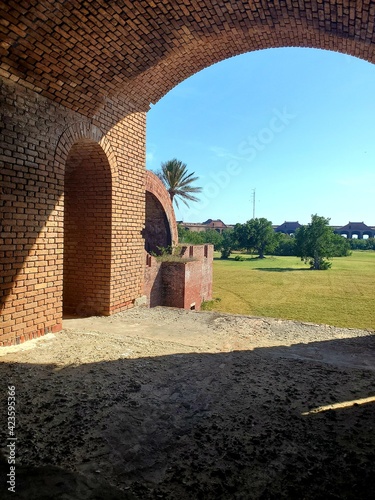 Shadows and light ar Fort Jefferson  photo