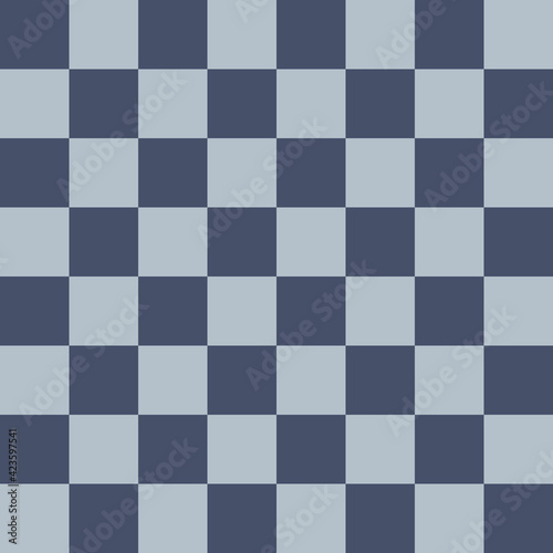 blue and white chess board