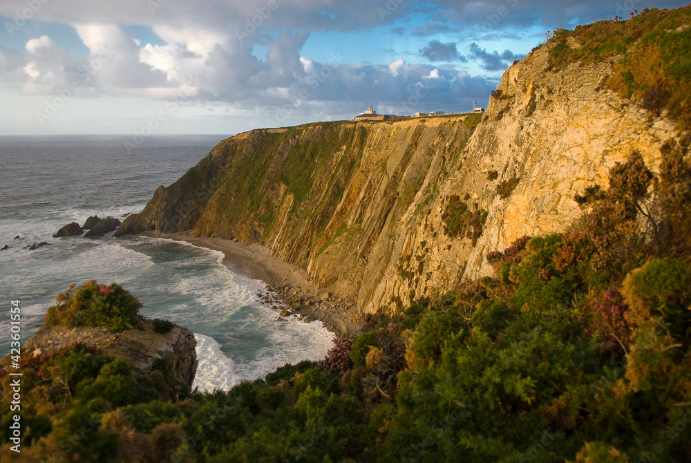 Coast landscape in Central Spain