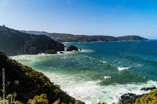 Coast of Galicia in Spain 