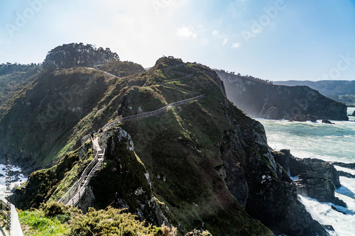 Coast of Galicia in Spain 