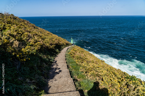 Coast of Galicia in Spain 